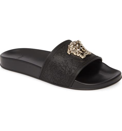 versace palazzo low-top sandals red|versace black label.